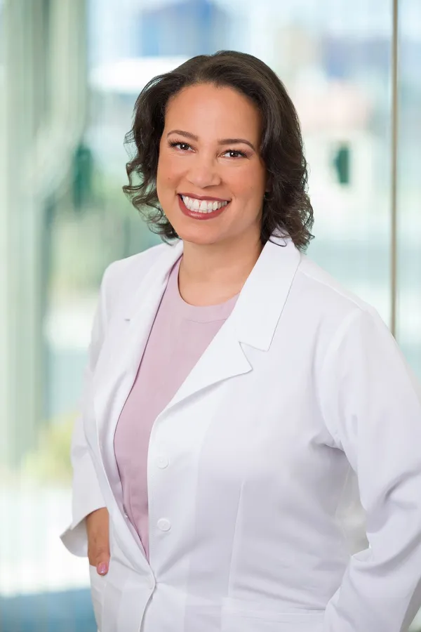 Dr. Talley in her practice